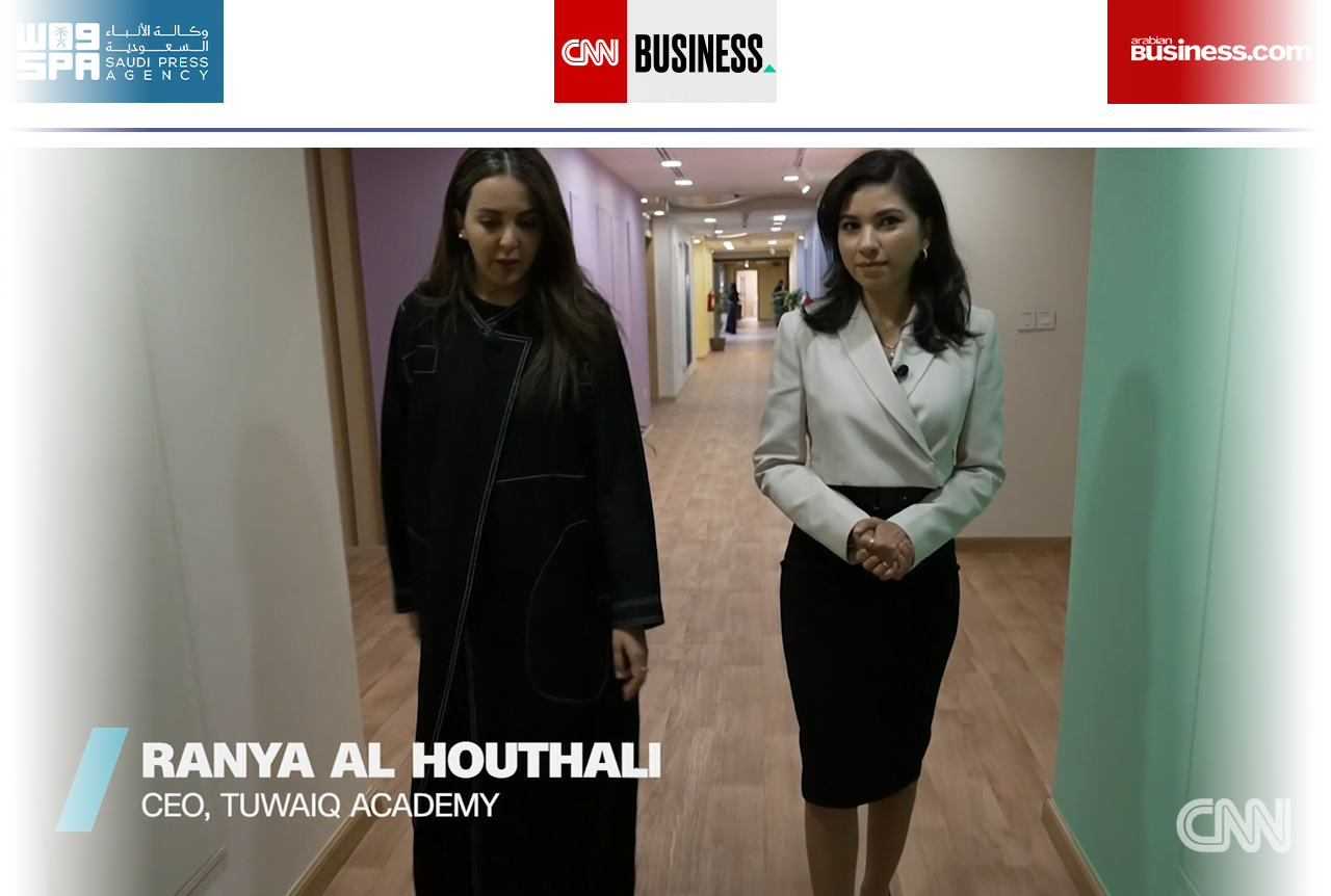 Ranya Al Houthali Appearance in CNN